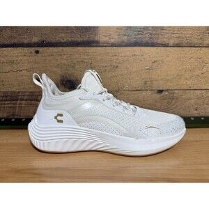 Charly Tera Road Sneakers Women’s Size US 8 White Gold Accents EXCELLENT!!!